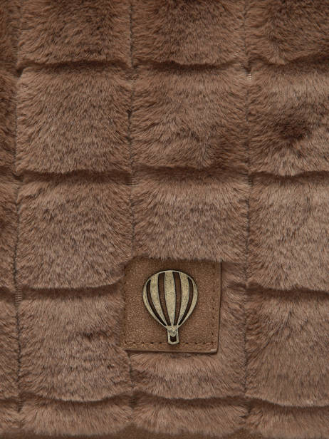 Cross Body Tas Quadri Le voyage en panier Bruin quadri AHP269 ander zicht 3