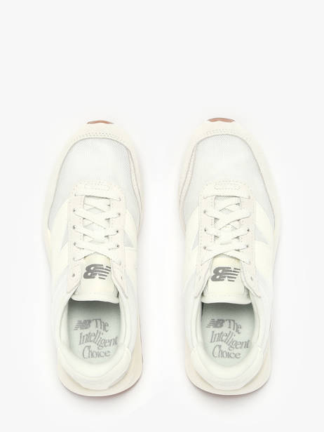 Sneakers Uit Leder New balance Wit boy U370SG ander zicht 4