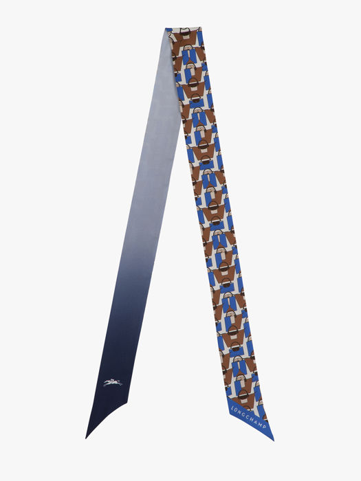 Longchamp Soie gots Foulard Veelkleurig