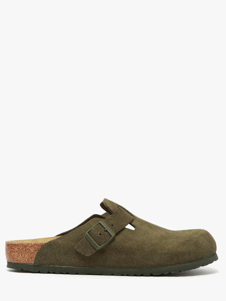 Slippers Uit Leder Birkenstock Groen men 1024721