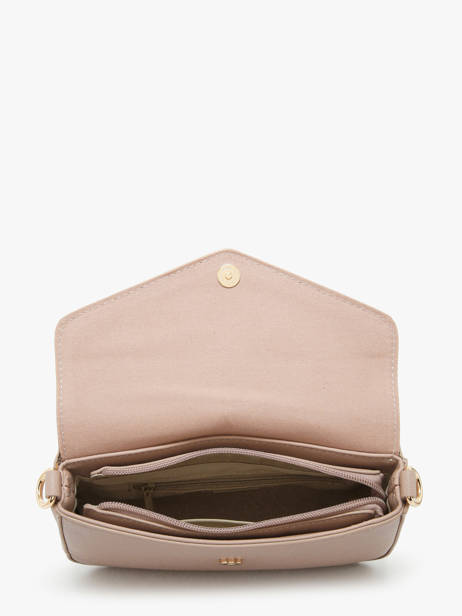 Cross Body Tas Saffiano David jones Roze saffiano 5 ander zicht 3