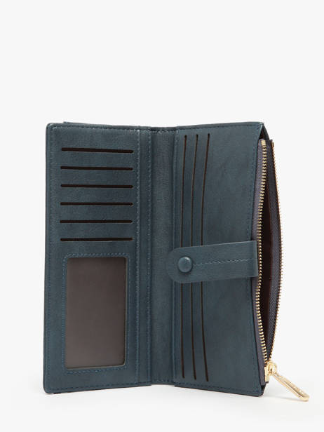 Portefeuille Lac David jones Blauw lac P162 ander zicht 1