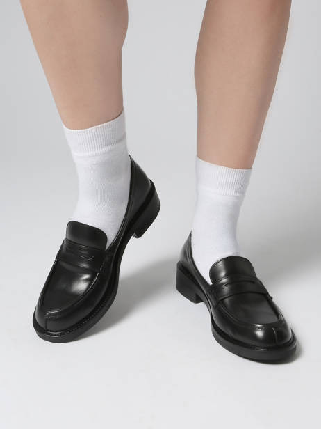 Slippers Uit Leder Aliwell Zwart women A3226 ander zicht 1