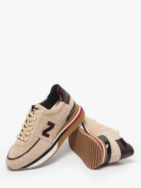 Sneakers Uit Leder Nathan baume Beige women 52NS1603 ander zicht 2