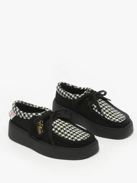 Derby Veterschoenen Uit Leder Clarks Zwart women 26184945 ander zicht 1