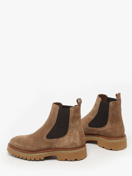 Chelsea Boots Uit Leder Alpe Bruin women 54841109 ander zicht 2