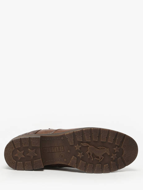 Chelsea Boots Mustang Bruin women M0052002 ander zicht 4