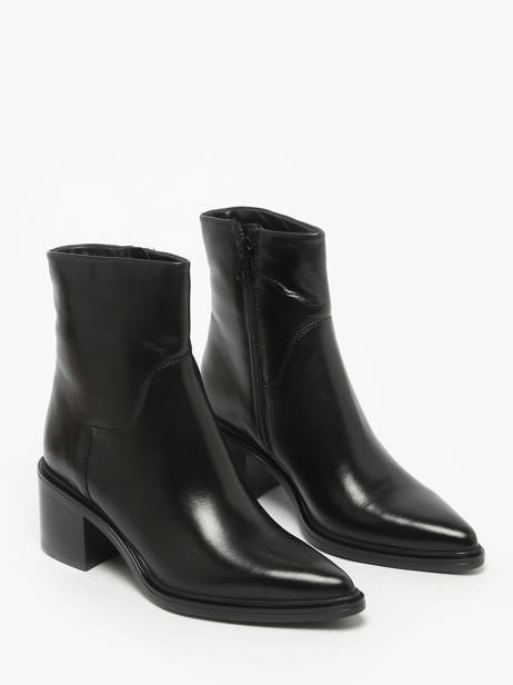 Enkellaarsjes Met Hak Uit Leder Mjus Zwart women L39202 ander zicht 1