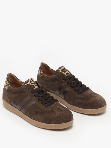 Sneakers Uit Leder Gabor Bruin women 18 ander zicht 1