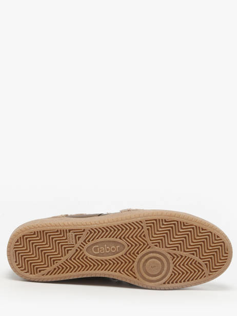 Sneakers Uit Leder Gabor Bruin women 34 ander zicht 4