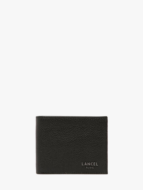 Portefeuille Côme Leder Lancel Zwart come A12882