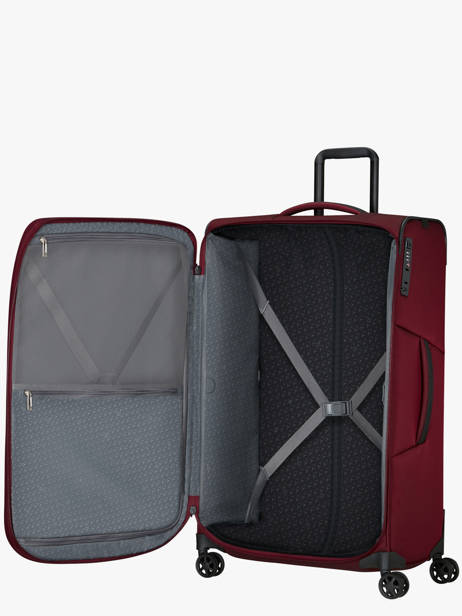 Soepele Reiskoffer Respark Samsonite Violet respark KJ3007 ander zicht 4