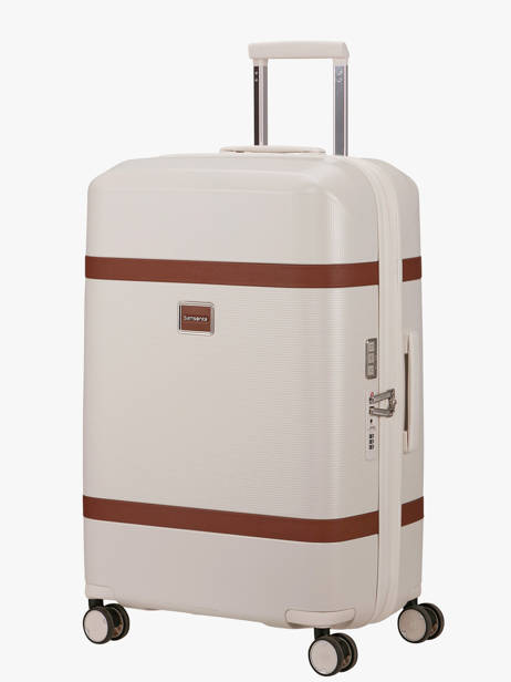 Uitbreidbare Harde Reiskoffer Image Samsonite Beige image 154692 ander zicht 3
