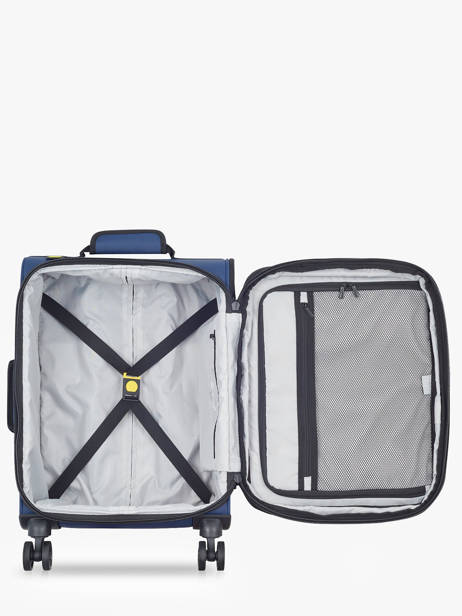 Handbagage Op Wieltjes Delsey Blauw maubert 2.0 3813801W ander zicht 3