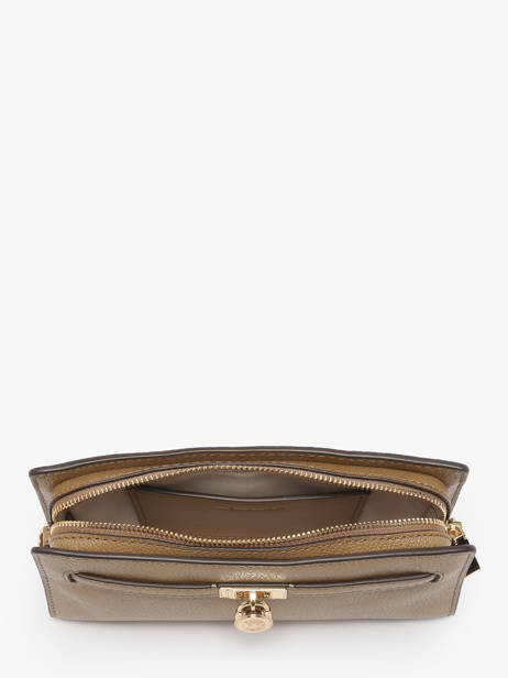 Cross Body Tas Hamilton Leder Michael kors Beige hamilton F5GNXC0L ander zicht 3