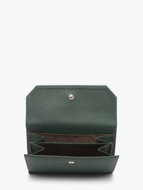 Portefeuille Original N 2 Compartimenten Leder Nathan baume Groen original n 413N ander zicht 2