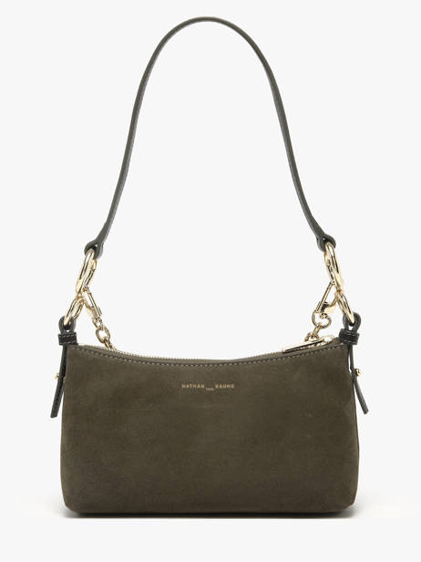 Cross Body Tas Betty Suède Leder Nathan baume Groen vogue - 00031-05 ander zicht 4