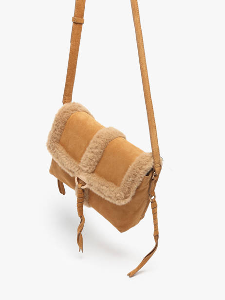 Cross Body Tas Othilia Leder Vanessa bruno Beige othilia 10V40907 ander zicht 2