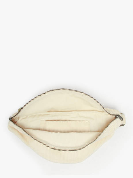 Heuptasje Hindbag Beige velours V ander zicht 3