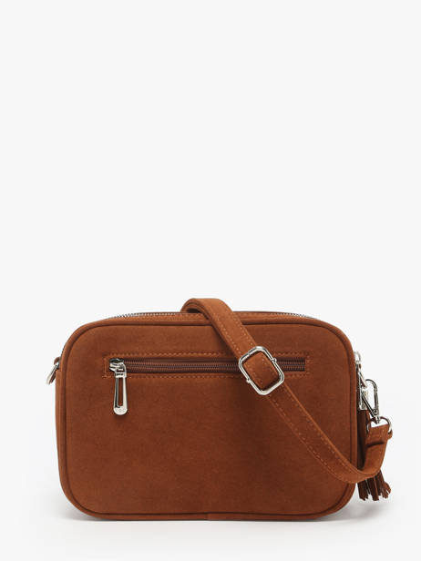 Cross Body Tas Velvet Miniprix Bruin velvet F7511 ander zicht 2