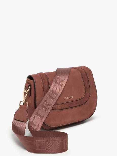 Cross Body Tas S Lasso Leder Etrier Bruin lasso ELAS152S ander zicht 2