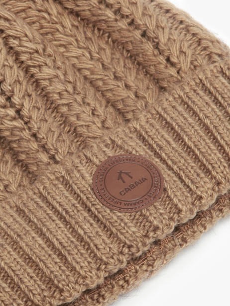 Muts Met Verwisselbare Pompon Cabaia Bruin hats MOSCOWMU ander zicht 1