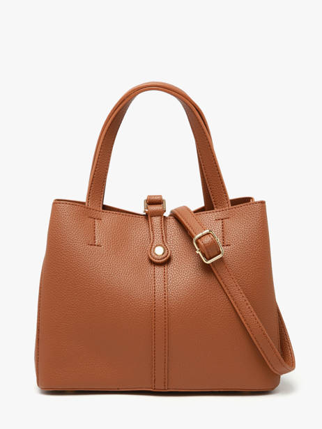 Handtas Grained Miniprix Bruin grained DQ8708 ander zicht 2