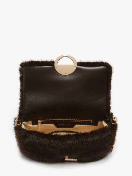 Cross Body Tas M Moon In Imitatiebont Vanessa bruno Bruin moon 30V40533 ander zicht 2