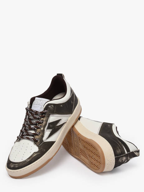 Sneakers Charlie Uit Leder Semerdjian Veelkleurig women CHARLIE ander zicht 2