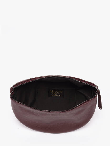 Heuptasje Caviar Leder Milano Rood caviar CA21123 ander zicht 3