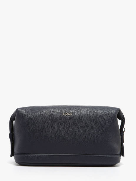 Toiletzak Hugo boss Blauw grained HTC518N