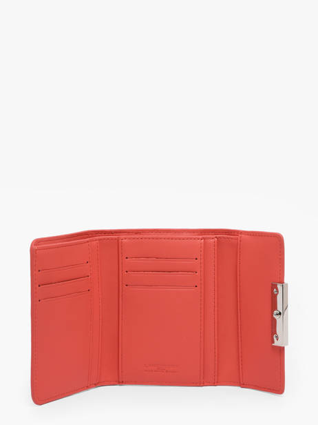 Portefeuille Paris Ily Leder Lancaster Rood paris ily 50 ander zicht 1