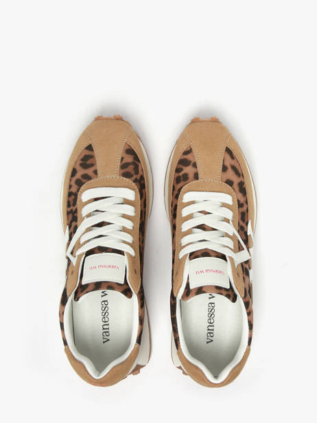 Sneakers Vanessa wu Bruin women BK2844LP ander zicht 3