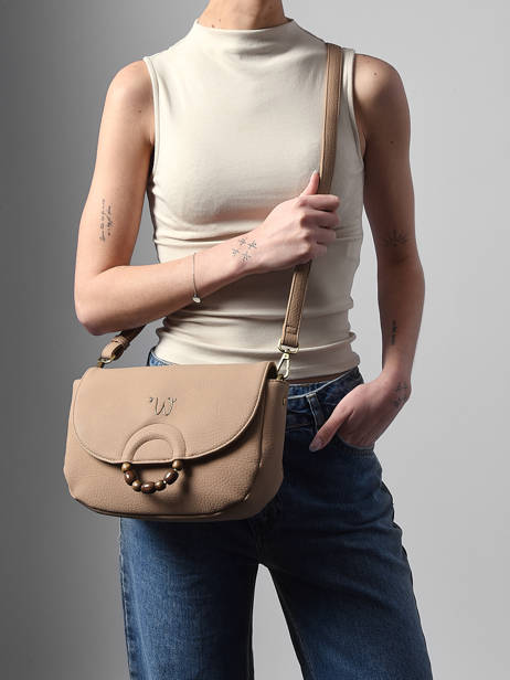 Cross Body Tas Neflier Pearl Woomen Beige neflier pearl WNEP04 ander zicht 1