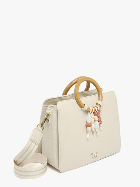 Handtas Camomille Pearl Woomen Beige camomille pearl WCAE1M ander zicht 3