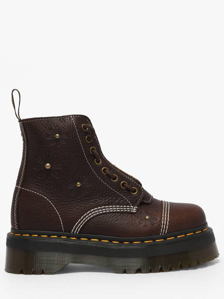 Boots Sinclair Flower Uit Leder Dr martens Bruin women 42818200