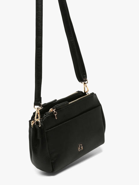 Cross Body Tas Soft Lulu castagnette Zwart soft 2 ander zicht 2