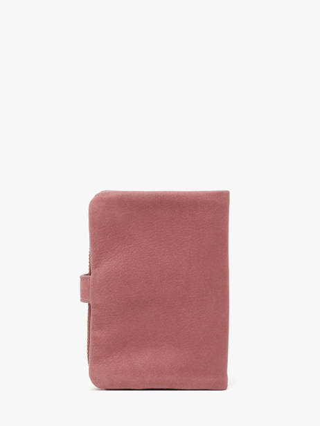 Portefeuille Leder Nat et nin Roze vintage JOYCE ander zicht 3