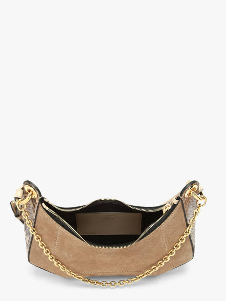 Cross Body Tas Croisette Lancel Beige croisette A13989 ander zicht 4