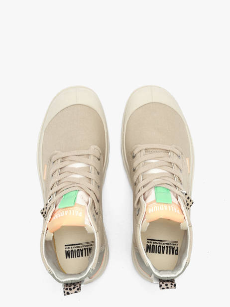 Enkelhoge Sneakers Palladium Beige women 94668298 ander zicht 3
