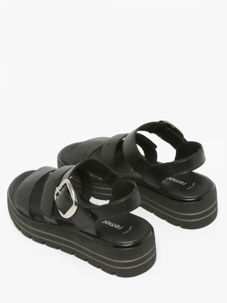 Sandalen Uit Leder Remonte Zwart women - D3N50-00 ander zicht 2