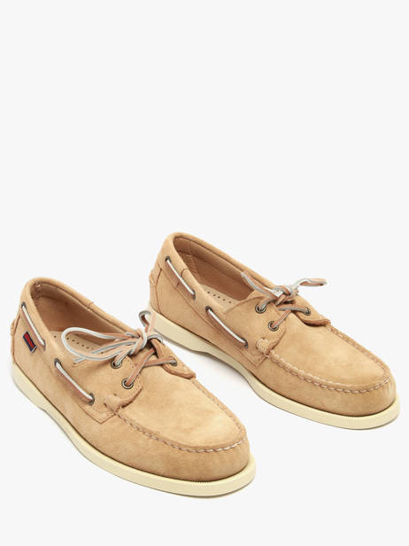 Bootschoenen Uit Leder Sebago Beige men 7111PTW ander zicht 2