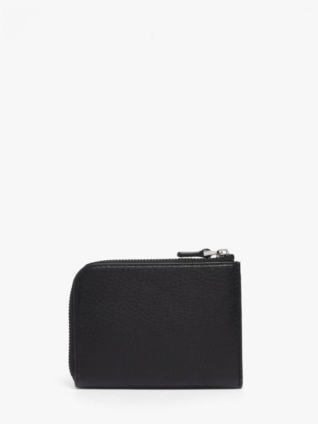 Kaarthouder Leder Tommy hilfiger Zwart th casual AM14254 ander zicht 2