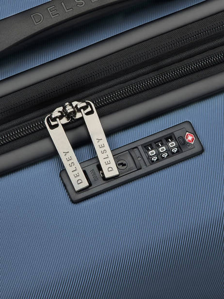 Harde Reiskoffer Air Armour Delsey Blauw air armour 3866-821 ander zicht 1