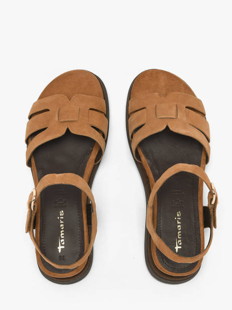 Sandalen Uit Leder Tamaris Bruin women 46 ander zicht 3