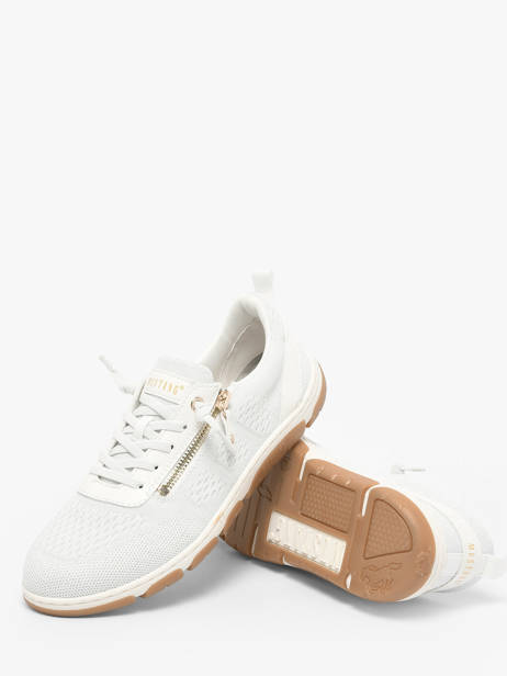Sneakers Mustang Wit women M0582002 ander zicht 2