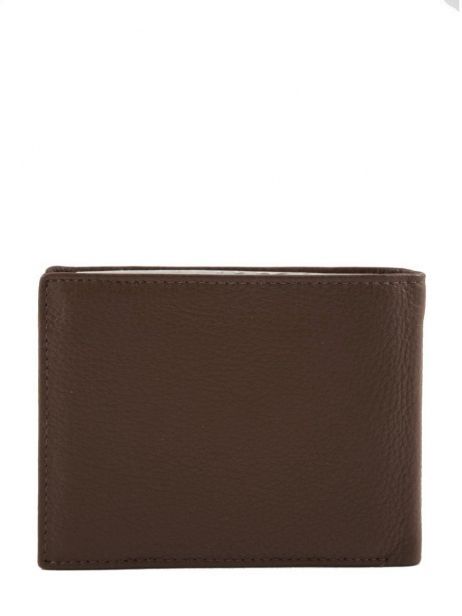 Portefeuille Leder Crinkles Bruin caviar 14086 ander zicht 2