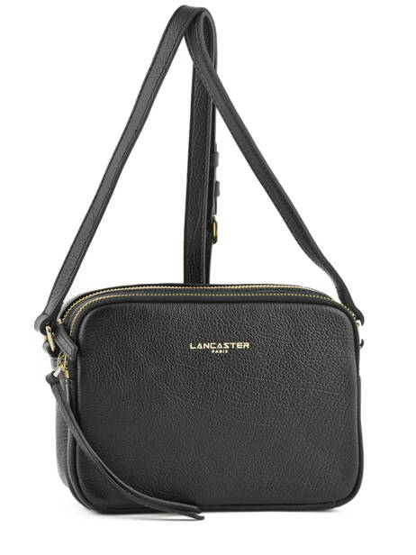 Cross Body Tas Dune Leder Lancaster Zwart dune 529-20