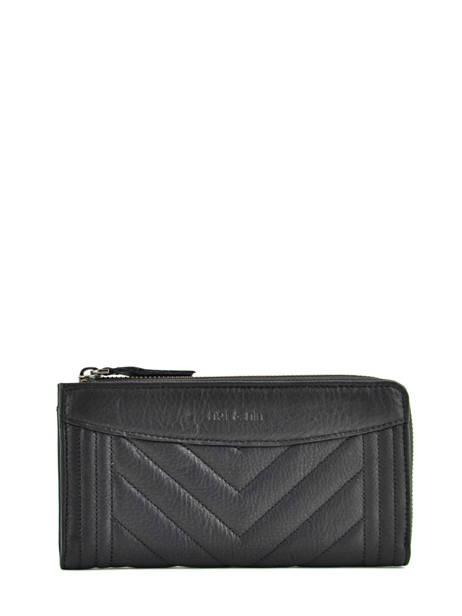 Portefeuille Leder Vintage Nat et nin Roze vintage LENA