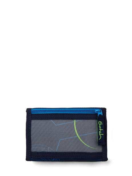 Portefeuille Satch Blauw wallet WAL1 ander zicht 4
